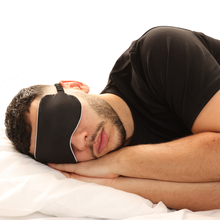 Load image into Gallery viewer, The Black Sleep Mask - The Mask Life.