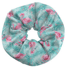Load image into Gallery viewer, Wild Flamingo Scrunchie