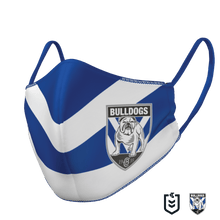 Load image into Gallery viewer, The Mask Life | Canterbury-Bankstown Bulldogs Face Mask