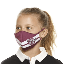 Load image into Gallery viewer, Manly Sea Eagles Face Mask - The Mask Life.