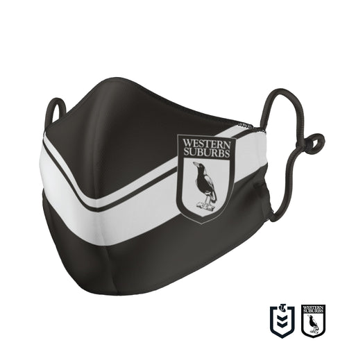 NRL RETRO - Western Suburbs Magpies **LIMITED EDITION** - The Mask Life. 