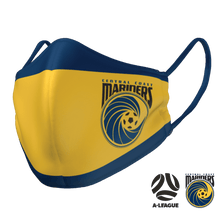Load image into Gallery viewer, Central Coast Mariners Face Mask - The Mask Life. 
