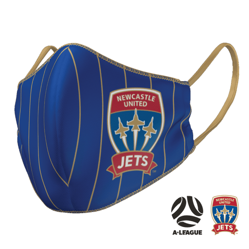 Newcastle Jets Face Mask - The Mask Life. 